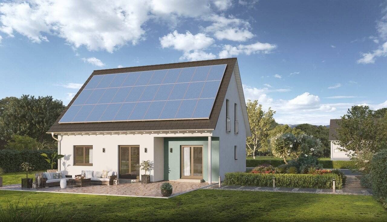 Einfamilienhaus zum Kauf provisionsfrei 360.619 € 6 Zimmer 181,8 m²<br/>Wohnfläche 521 m²<br/>Grundstück Schkölen Schkölen 07619