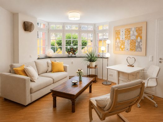 Wohnung zum Kauf 419.000 € 2 Zimmer 55 m² 1. Geschoss Oberkassel Stadtbezirk 4 40545