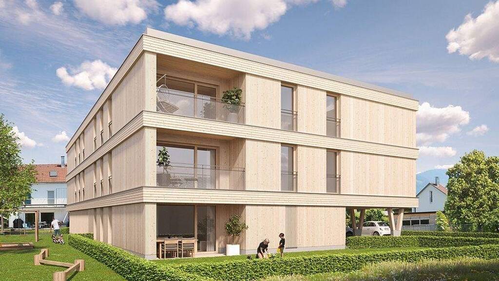 Terrassenwohnung zum Kauf - Erstbezug provisionsfrei 519.000 € 3 Zimmer 75,6 m² 1. Geschoss Volkergasse 20 Dornbirn 6850