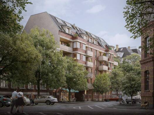 Wohnung zum Kauf - Erstbezug provisionsfrei 825.500 € 4,5 Zimmer 123,2 m² 5. Geschoss Schleußig Leipzig 04229