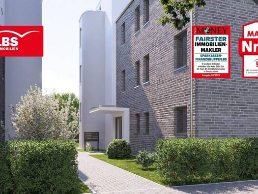 Wohnung zum Kauf - Erstbezug provisionsfrei 303.000 € 2 Zimmer 53,3 m² 3. Geschoss Innenstadt Gütersloh 33330