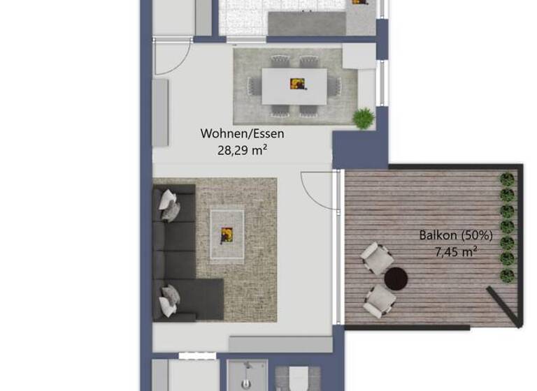 Wohnung zum Kauf 289.000 € 2 Zimmer 74,9 m² 3. Geschoss Immigrath Langenfeld (Rheinland) / Immigrath 40764