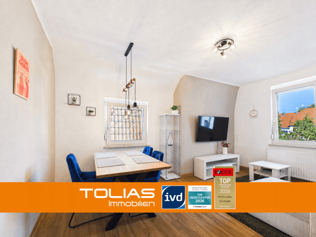 Wohnung zur Miete 850 € 3 Zimmer 66 m² Geschoss 2/2 frei ab sofort Obertürkheim Stuttgart 70329