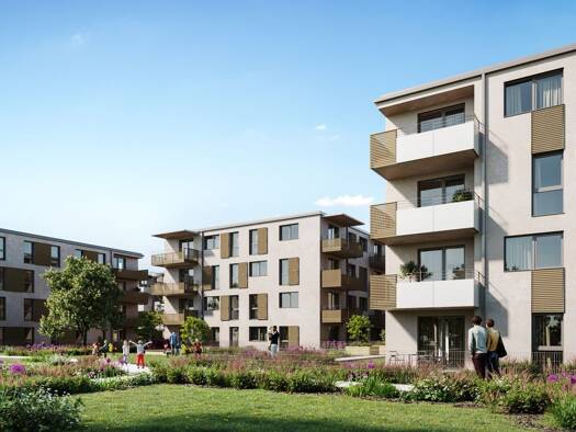 Wohnung zur Miete - Erstbezug 641 € 2 Zimmer 50,7 m² 2. Geschoss Wiedenstraße Spratzern St. Pölten 3100