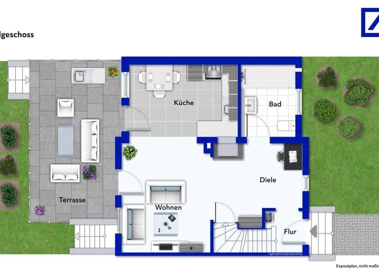 Reihenendhaus zum Kauf 245.000 € 4 Zimmer 92 m² 253 m² Grundstück Hochstraß Moers 47443