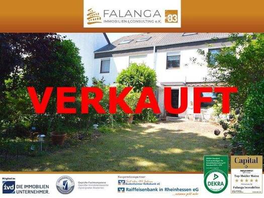 Reihenmittelhaus zum Kauf 585.000 € 5 Zimmer 132 m² 208 m² Grundstück Mainz / Finthen 55126