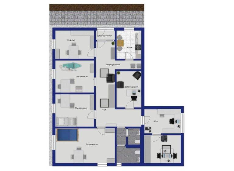 Büro zum Kauf 330.000 € 7 Zimmer Holbeinstraße 1a Unna 59423