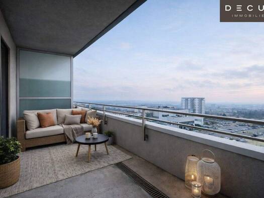 Wohnung zur Miete 769 € 2 Zimmer 54 m² 9. Geschoss frei ab sofort Wien 1100