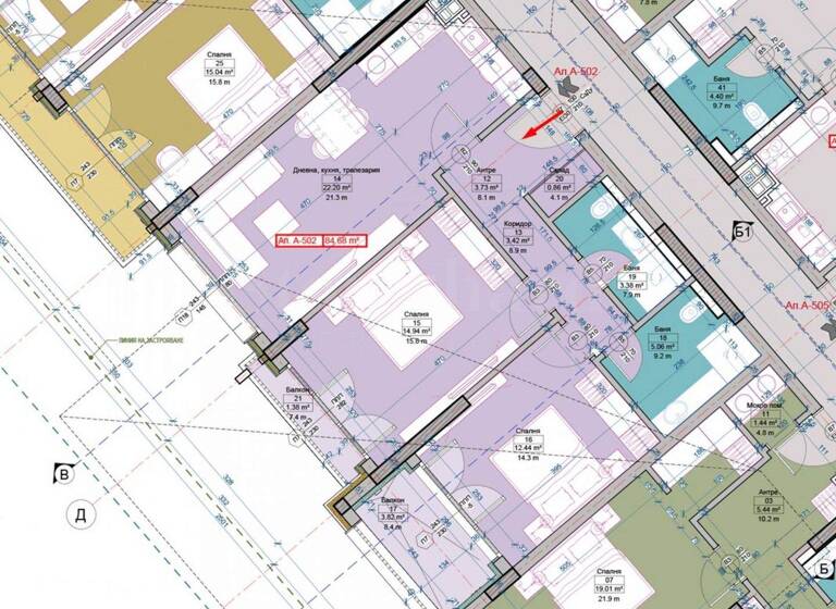 Studio zum Kauf 124.063 € 3 Zimmer 99,3 m² Bansko