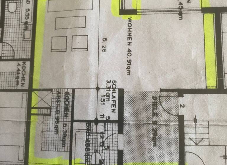 Wohnung zum Kauf 178.000 € 2,5 Zimmer 68 m² frei ab sofort Von Seecktstraße 36 Rüttenscheid Essen Rüttenscheid 45130