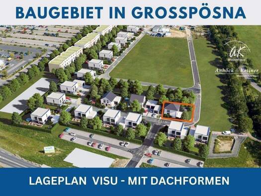 Grundstück zum Kauf provisionsfrei 166.750 € 575 m² Grundstück Im Generationenpark Großpösna Großpösna 04463