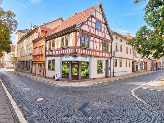Wohnung zur Miete 455 € 3 Zimmer 70 m² 1. Geschoss Jüdenstraße 2 Mühlhausen Mühlhausen 99974