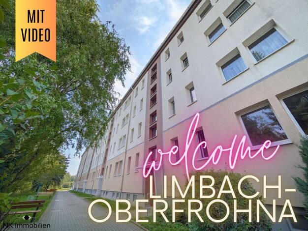 Wohnung zur Miete 420 € 3 Zimmer 60 m² 1. Geschoss Am Hohen Hain 6b Limbach-Oberfrohna 09212