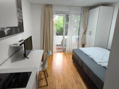 Studio zur Miete 1.200 € 1 Zimmer 23 m² Rödelheimer Parkweg 5 Rödelheim Frankfurt am Main 60489
