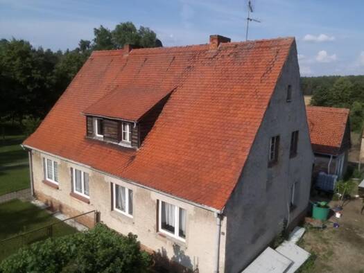 Doppelhaushälfte zum Kauf provisionsfrei 29.000 € 4 Zimmer 92 m² 1.150 m² Grundstück Wutzow 64 Görzke 14828