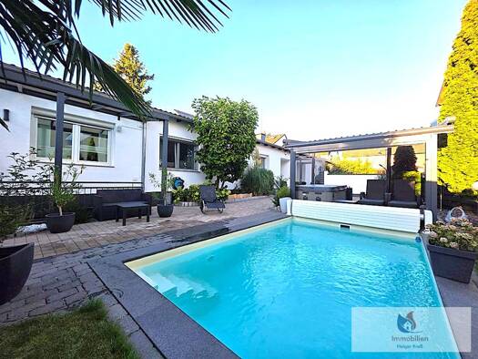 Bungalow zum Kauf 1.300.000 € 6 Zimmer 252,9 m² 587 m² Grundstück Dietesheim Mühlheim am Main 63165