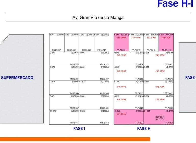 Wohnung zum Kauf 350.000 € 118 m² La Manga del Mar Menor 30380