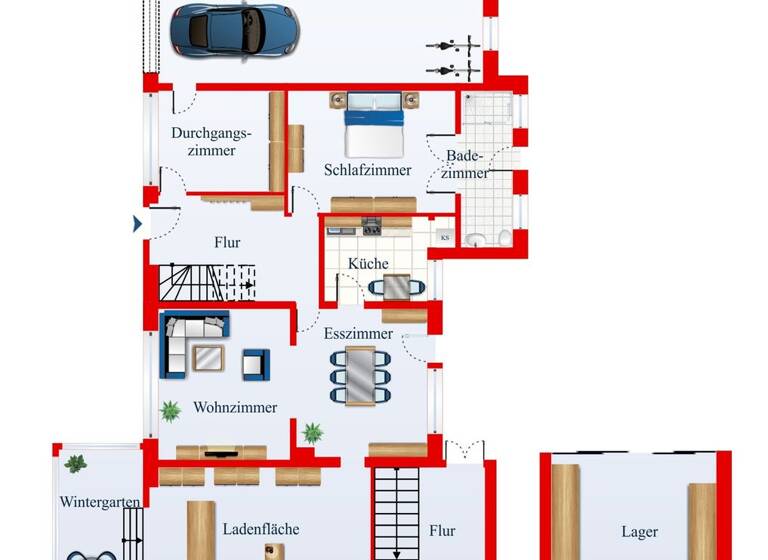 Haus zum Kauf 349.000 € 10 Zimmer 270 m² 2.080 m² Grundstück Lauterbach Völklingen / Lauterbach 66333