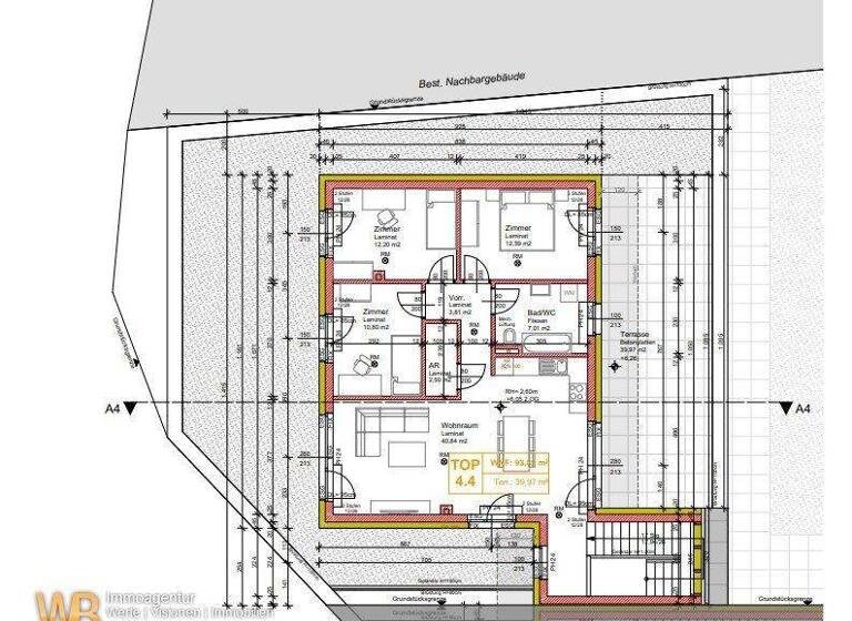 Wohnung zum Kauf - Erstbezug 469.000 € 4 Zimmer 94 m² frei ab sofort Münichsthal 2122