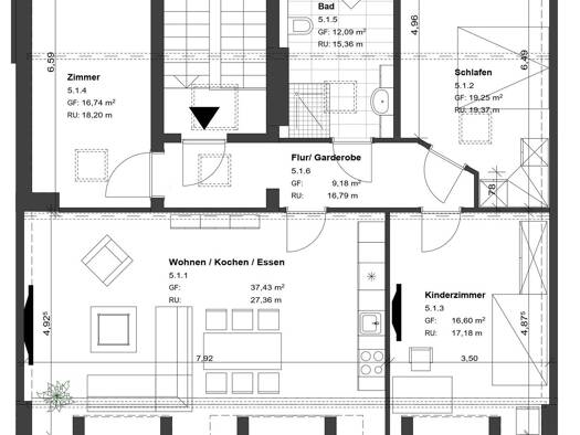Wohnung zur Miete 1.140 € 4 Zimmer 114 m² Geschoss 4/4 frei ab 01.11.2026 Eilenburger Straße 26 Spremberger Vorstadt Cottbus 03050
