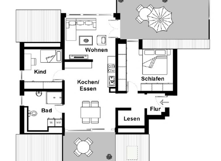 Penthouse zur Miete 1.900 € 3,5 Zimmer 94,8 m²<br/>Wohnfläche 01.08.2025<br/>Verfügbarkeit Weingartshof Ravensburg 88214