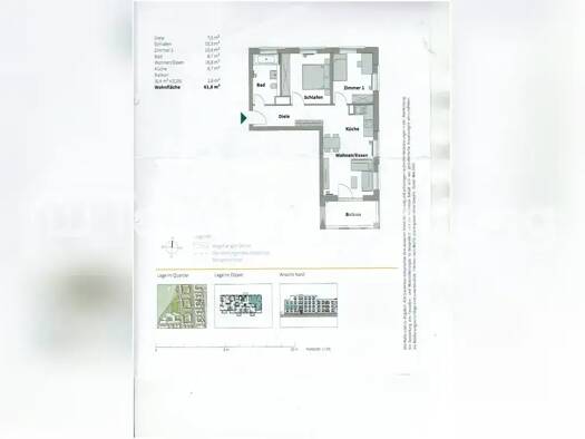 Wohnung zur Miete Tauschwohnung 500 € 2 Zimmer 62 m² Boxberg Heidelberg 69126