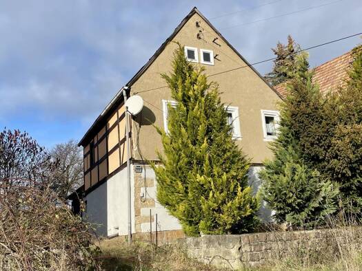 Haus zum Kauf provisionsfrei 80.000 € 3 Zimmer 50 m² 760 m² Grundstück Wilmsdorf Bannewitz 01728