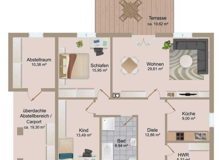 Bungalow zum Kauf 269.000 € 3 Zimmer 102,4 m² 600 m² Grundstück Torfweg 15 Reuden a d Fuhne Bitterfeld-Wolfen 06766