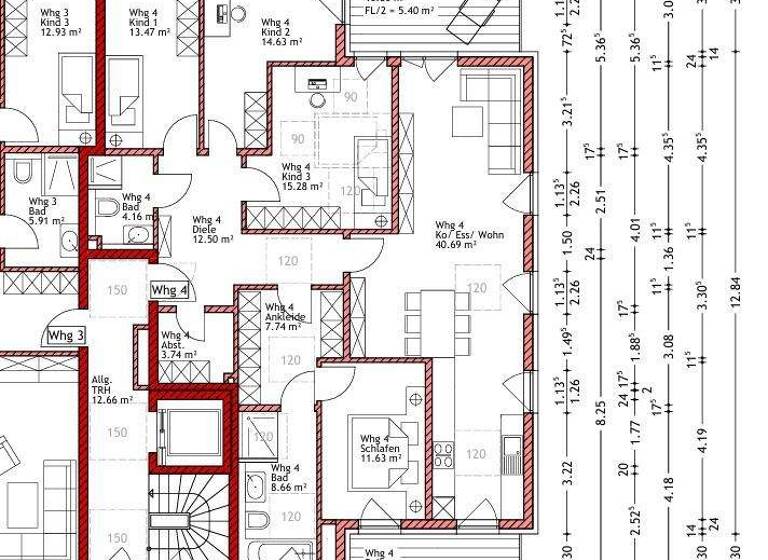 Wohnung zur Miete - Erstbezug 2.100 € 5 Zimmer 140,3 m² 1. Geschoss frei ab 01.04.2026 Pfaffenhofen a d Ilm Pfaffenhofen an der Ilm 85276