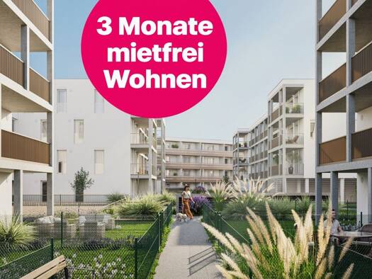 Wohnung zur Miete - Erstbezug 1.381 € 3 Zimmer 74,2 m² 4. Geschoss Ortsstraße Vösendorf 2331
