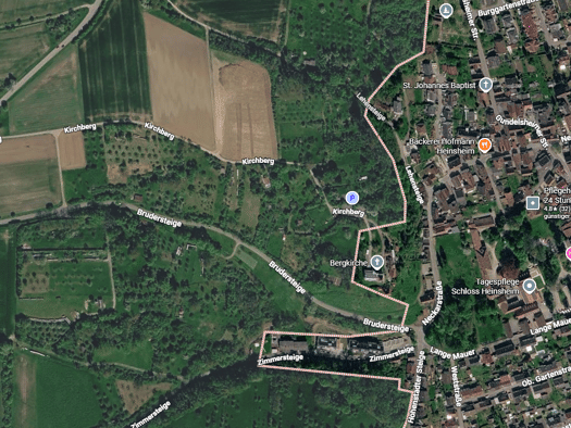 Land-/Forstwirtschaft zum Kauf provisionsfrei 3.200 € 818 m² Grundstück Heinsheim Bad Rappenau 74906