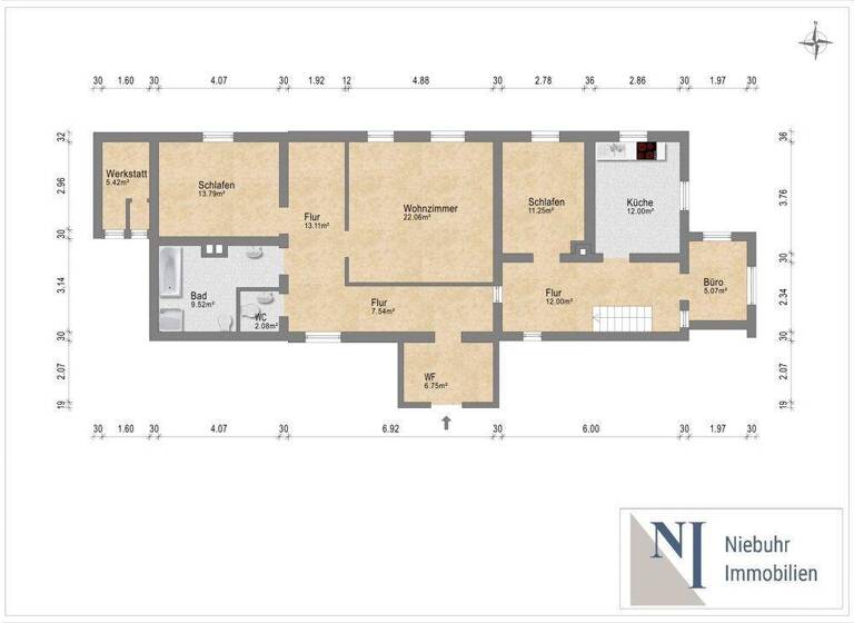 Einfamilienhaus zum Kauf 396.000 € 4,5 Zimmer 135 m² 828 m² Grundstück Neetze 21398