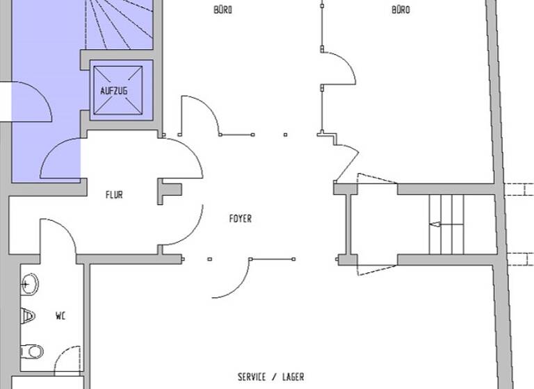 Bürofläche zur Miete 320 m² Bürofläche teilbar ab 100 m² Bilk Düsseldorf 40221