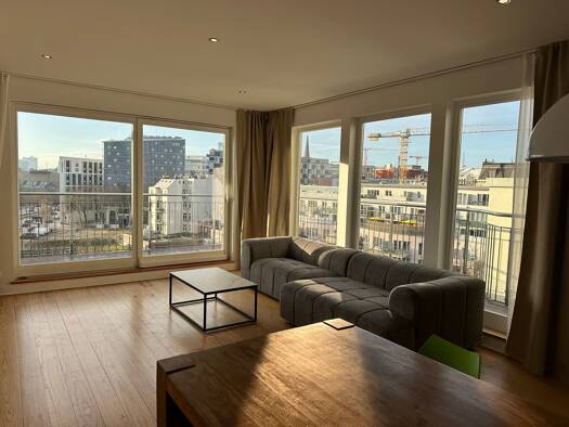 Penthouse zur Miete 2.400 € 3 Zimmer 106 m² Geschoss 5/6 frei ab sofort Repsoldstraße 50 St. Georg Hamburg 20097
