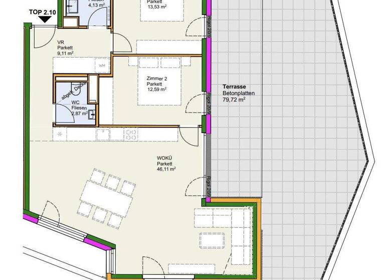 Wohnung zum Kauf - Erstbezug 559.000 € 3 Zimmer 88,3 m² Podersdorf am See 7141