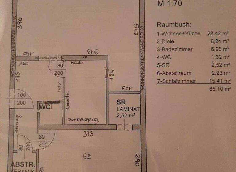 Wohnung zum Kauf 169.000 € 2 Zimmer 65,1 m² 1. Geschoss Eggendorf 2492