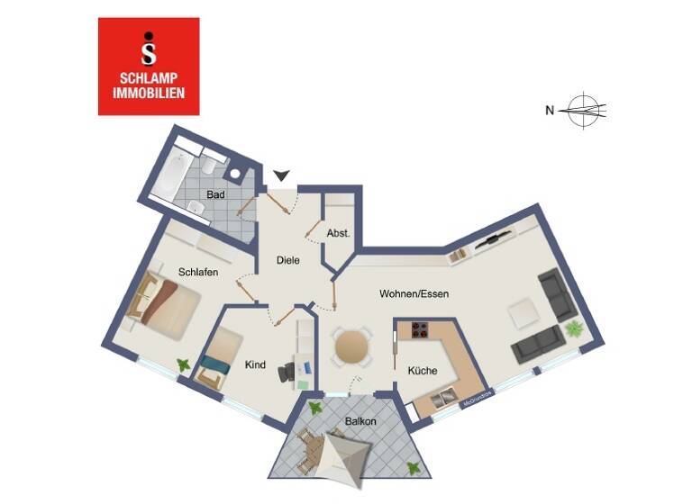 Wohnung zum Kauf provisionsfrei 489.000 € 3 Zimmer 82 m² Miesbach 83714