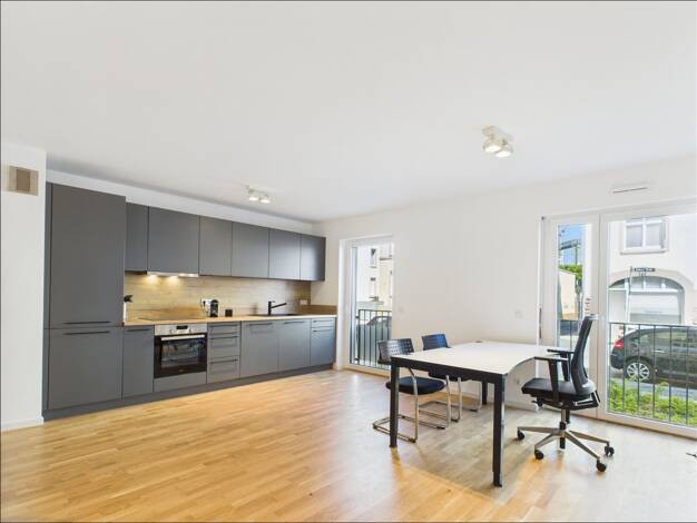 Wohnung zum Kauf - Neubau provisionsfrei 299.000 € 2 Zimmer 58 m² EG Offenbach am Main 63071