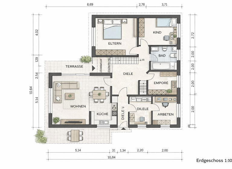 Einfamilienhaus zum Kauf 695.000 € 5 Zimmer 153 m² 598 m² Grundstück Mauritz Münster 48155