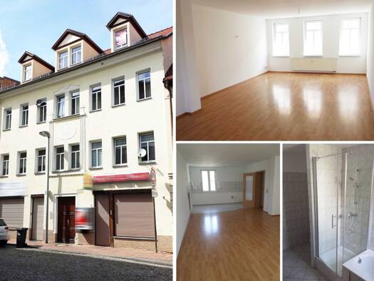 Wohnung zur Miete 628 € 3 Zimmer 91 m² 2. Geschoss Groitzsch Groitzsch 04539