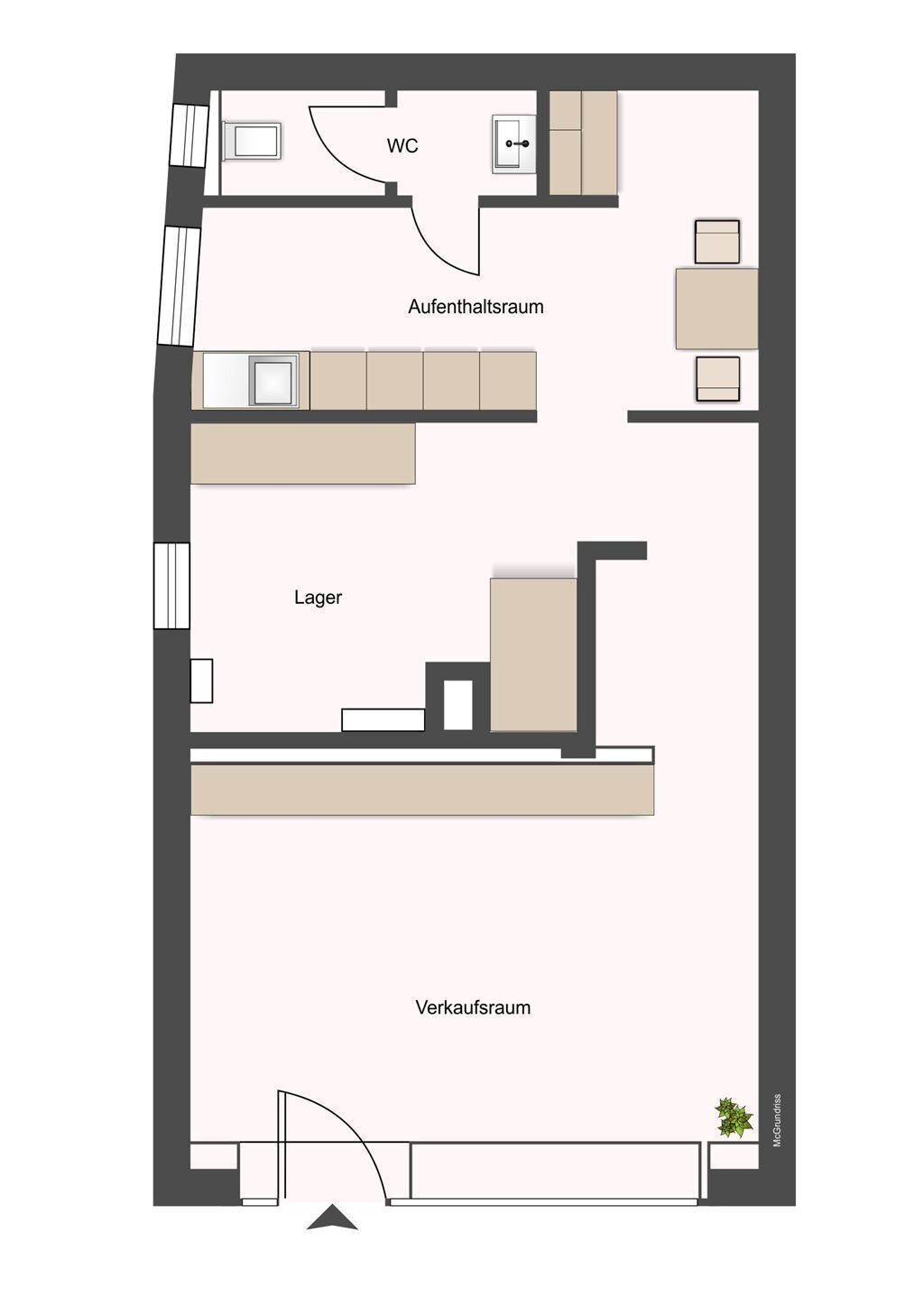 Wohn- und Geschäftshaus zum Kauf als Kapitalanlage geeignet 330.000 € 101 m²<br/>Fläche 58 m²<br/>Grundstück Ettlingen - Kernstadt 2 Ettlingen 76275