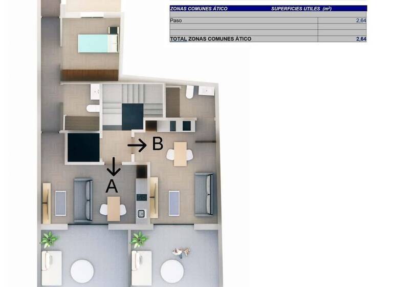 Penthouse zum Kauf provisionsfrei 310.000 € 3 Zimmer 58 m² Calle Heraclio, 26 Torrevieja 03181