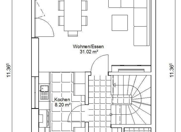 Doppelhaushälfte zum Kauf 558.000 € 4 Zimmer 141,4 m² 486 m² Grundstück Urfeld Wesseling / Urfeld 50389