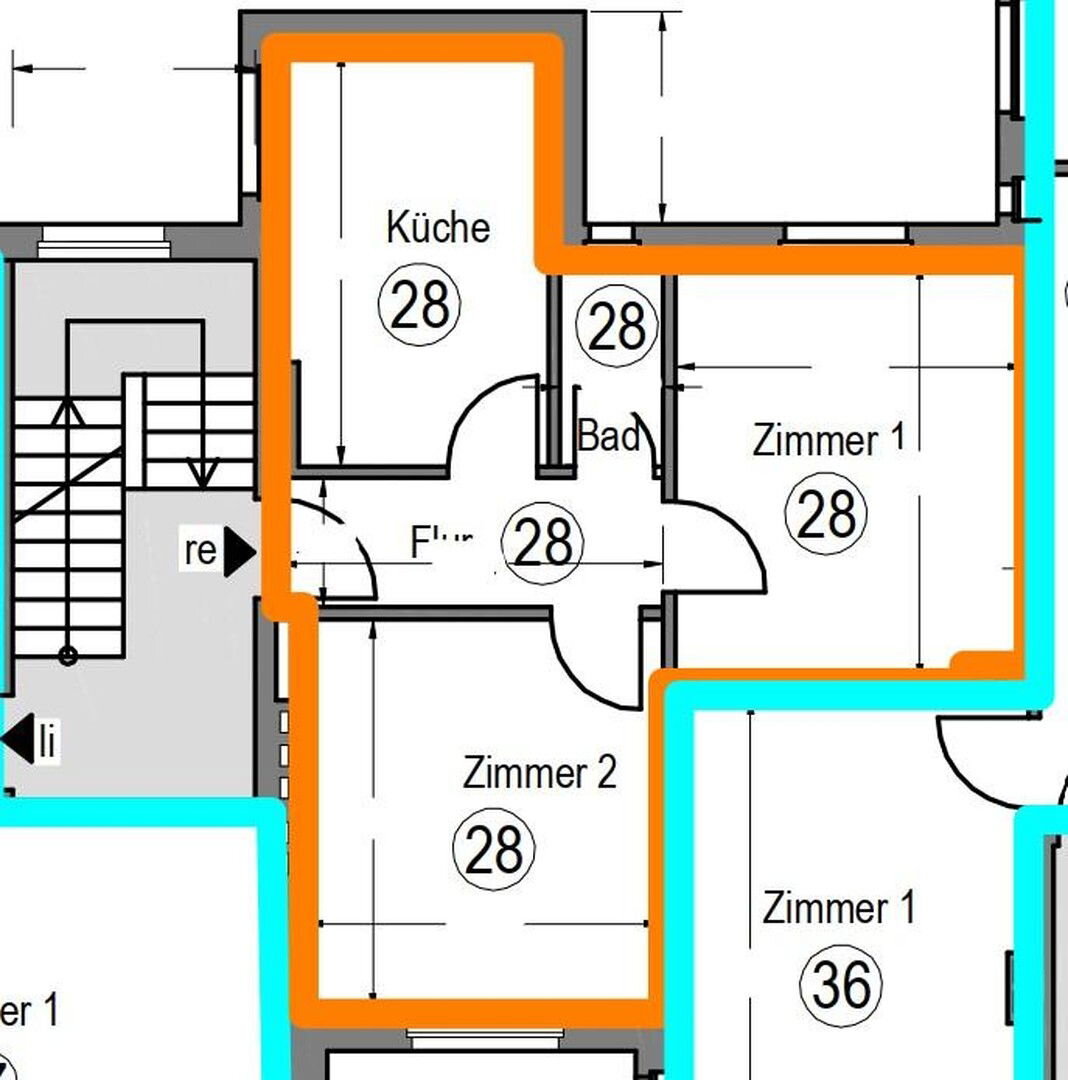 Wohnung zur Miete 764 € 2 Zimmer 41 m²<br/>Wohnfläche 2.<br/>Geschoss Schrammsweg 19k Eppendorf Hamburg 20249