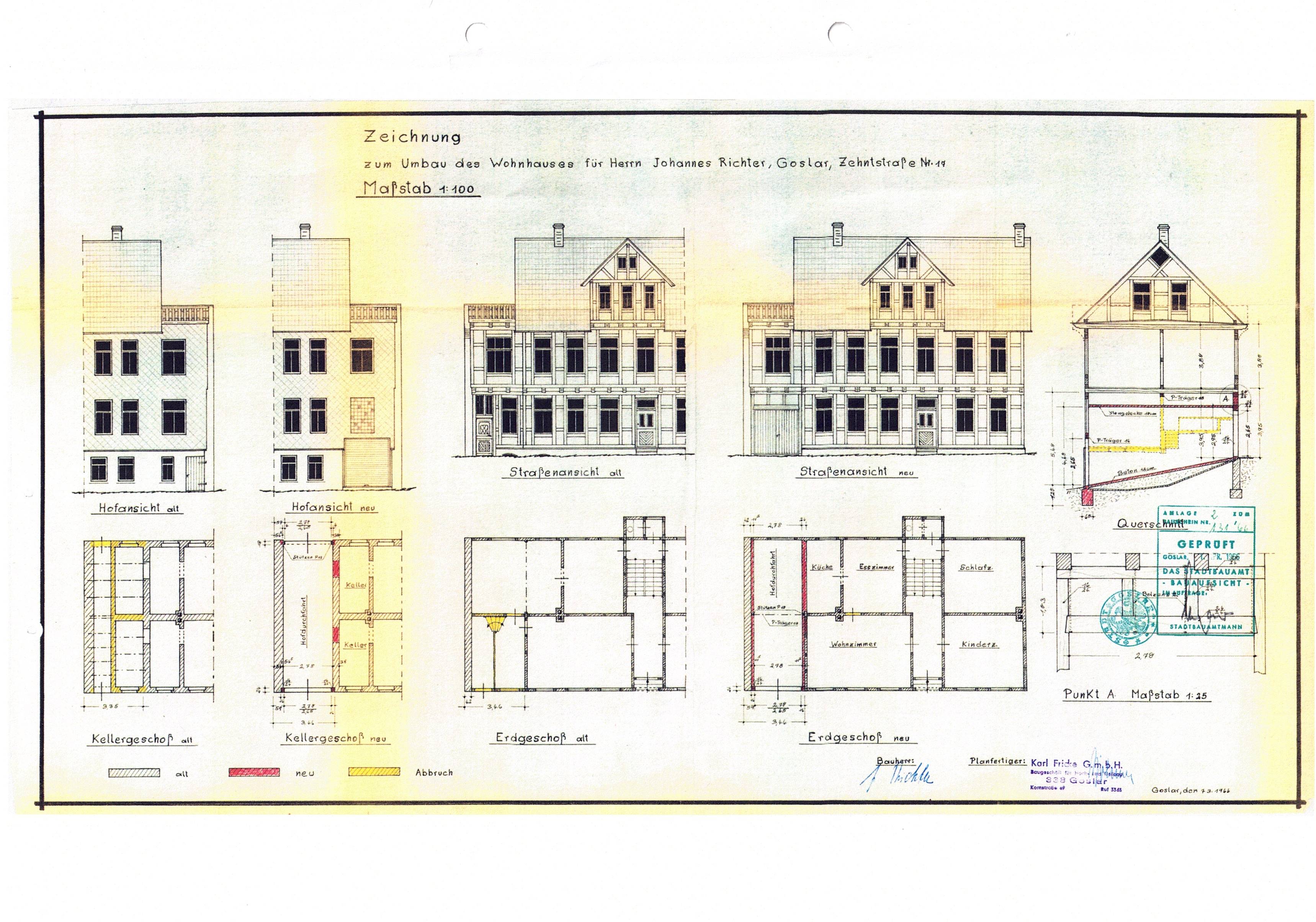 Mehrfamilienhaus zum Kauf 349.000 € 11 Zimmer 283 m²<br/>Wohnfläche 530 m²<br/>Grundstück Innenstadt Goslar 38640