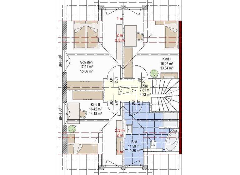 Reihenendhaus zum Kauf 454.080 € 4 Zimmer 130 m² 496 m² Grundstück Wittenförden 19073