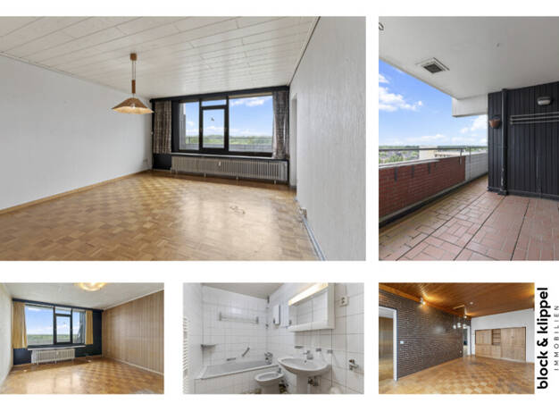 Wohnung zum Kauf 179.000 € 5 Zimmer 111 m² 7. Geschoss Wittorf Neumünster 24539