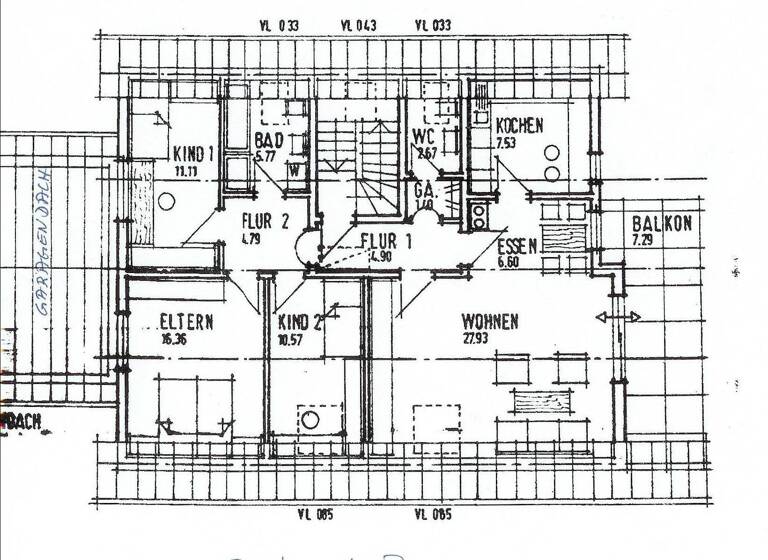 Wohnung zur Miete 1.025 € 4 Zimmer 107 m² Geschoss 2/3 frei ab 01.05.2026 Au am Rhein 76474