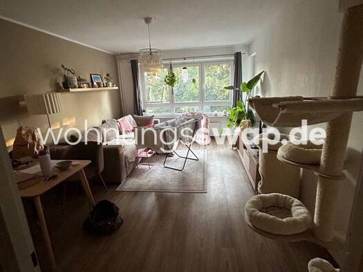 Wohnung zur Miete Tauschwohnung 870 € 3 Zimmer 75 m² 2. Geschoss Hummelsbüttel Wandsbek 22339