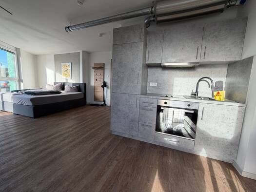Wohnung zur Miete 990 € 1 Zimmer 26 m² 5 Geschosse frei ab sofort Zuffenhausen Stuttgart 70435